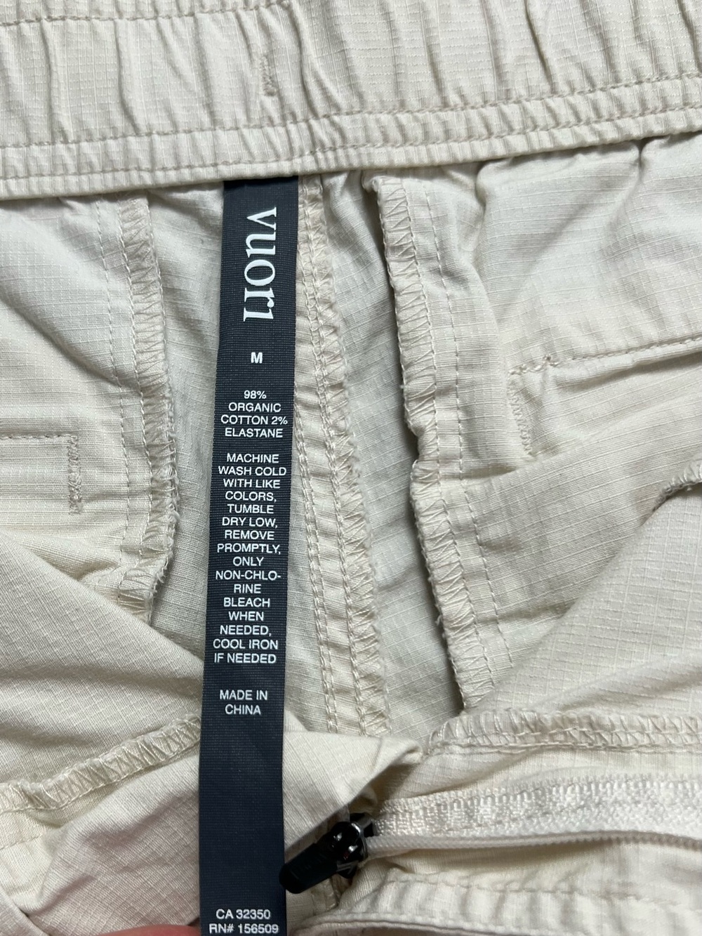 Vuori Natural Organic Cotton Elastane Cargo Utility Hiking Active Outdoor Pants - Picture 4 of 16